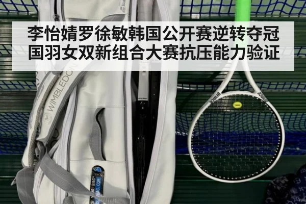 李怡婧罗徐敏韩国公开赛逆转夺冠 国羽女双新组合大赛抗压能力验证